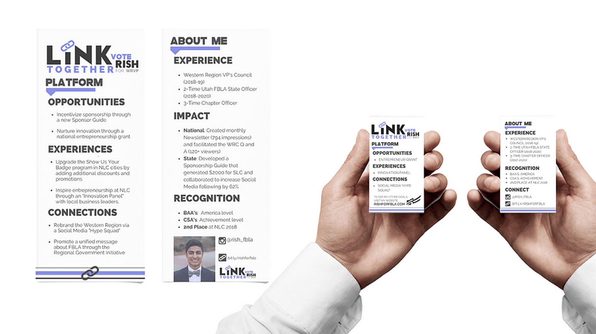 Brochure and Business Card Branding